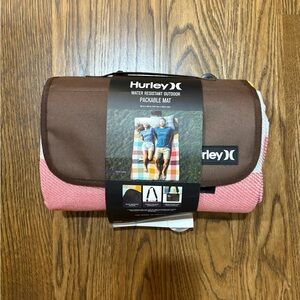 Hurley Water Resistant Outdoor Packable Mat Blanket